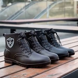 Sepatu Boot Karet Jenggel Pria Sepatu Kerja Import LF2888