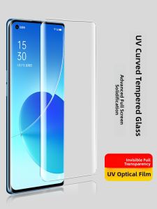 Henyou | Oppo FindX3 Full Screen Tempered Glass Film Curved Surface Water Condensation Privacy Protection High Definition Soft Film Anti Fall Edge To Edge