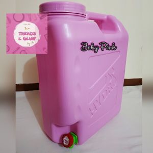 Baby Pink Colored Water Gallon 20liters
