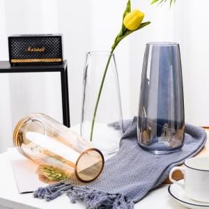 Translucent Colorful Simple Fresh Glass Vase