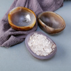 LIWAN | Multifunctional Natural Crystal Agate Bowl