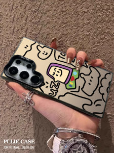 Anti-Fall Silicone Phone Case Gradient Matte Bubbles Soft Edges for Samsung S24 Ultra S23 Ultra S22FE Cartoon Cute Design for Couples