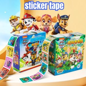 New Paw Patrol Cartoon Stickers Adorable Kids Rewards for School Handcraft/NotebookTeacher Classroom Supplies Christmas Gift