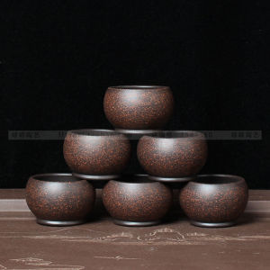 Purple Clay Gongfu Tea Cup YiXing Zhu Nu Single Cup Drinking Bowl Small Size Teacup for Tea Appreciation Handmade Craft