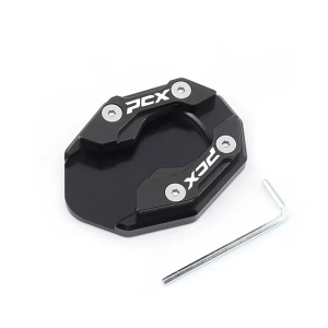 Phụ Kiện Chân Chống Xe Máy Honda PCX 160/150/125 CNC Miếng Đệm Mở Rộng Chân Chống Bên Hông