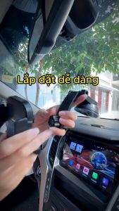 Giá Đỡ Điện Thoại Trên Ô Tô Dán Taplo A29 [Giá Sốc] Dạng Thác Nước Không Che Tầm Nhìn Xoay 360 Độ