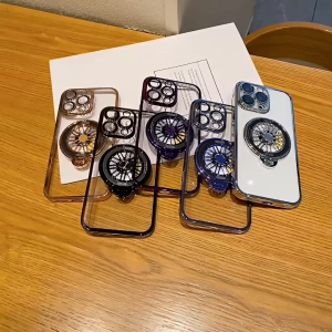 Case Ring Gyro Untuk Xiaomi Poco X7 5G & X7 Pro With Fidget Spinner