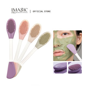 Imagic | IMAGIC Silicone Facial Cleansing & Mask Brush 2 In1 Facial Skin Care Scrub Exfoliator Scrub Pore Blackhead Deep Cleaning Tools
