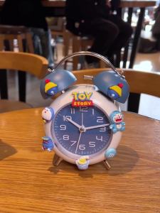 Little Alarm Clock Student Only Wake up Artifact Boy Bedside Camino Alarm Night Light Bedroom Noiseless Cute Girl