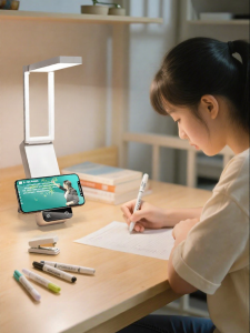 HUIPU ZHAOMING | Portable Student Desk Lamp Studying Researching Long-Lasting Eye-Protection