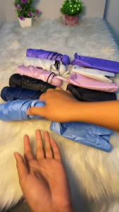 UV ร่มกันฝน กันแดด ป้องกันแสง UPF50+ กันน้ำ ขนาดเล็ก กระทัดรัด ร่มแคปซูล ดีไซน์น่ารัก สีพาสเทล น้ำหนักเบา