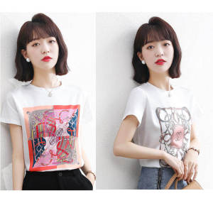 Silk Satin Short Sleeve T-Shirt: A Versatile & Comfortable Choice