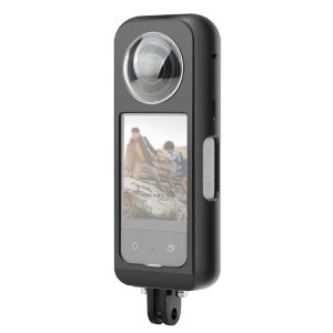 【Ready Stock】 For Insta360 X3 PULUZ Metal Protective Cage Rig Housing Frame with Lens Protector