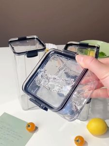 Toples Penyimpanan Cereal Kedap Udara Penyimpanan Bening Cereal Kontainer Makanan Food Storage