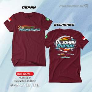 Kaos Pesona Pejuang Rupiah Reborn (tebal bahan combed 24s)
