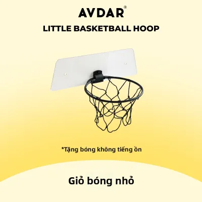AVDAR | Vòng Rổ Bóng Rổ Không Kỹ Thuật Đục Lỗ Trong Nhà