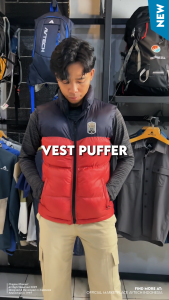 AVTECH - Vest Traveling Trekking Daily Commute Layering Musim Dingin Puffer - PINEA