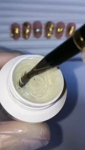 Gel thủy tinh giọt sương vẽ nổi định hình Vinimay