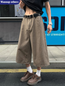 Quần Dài Cotton Phong Cách Retro Mùa Hè Thời Trang Đường Phố