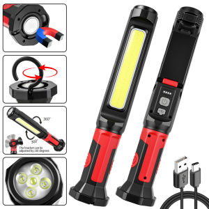 Auto repair work light COB rechargeable handheld inspection light emergency lighting led work light