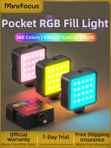 Minifocus | Portable Full Color LED Fill Light For Photography