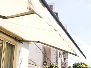 Foldable awnings Adjustable awnings Foldable awnings rotating aluminum bracket Awnings Retractable awnings Durable thickened osbs Windproof rainproof sunproof high durability [Available in a variety of colors] (Fast delivery)
