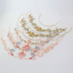 Handmade Embroidered Cheongsam Semi-Finished Product Cloud Shoulder Material Floral Patterned Collar Decorative Auxiliary Supplies