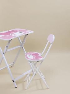 Folding Study Desk and Chair for Children