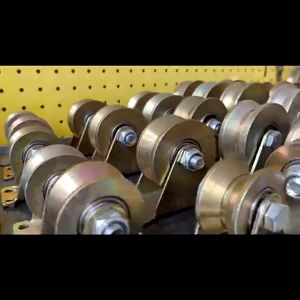 【local delivery】2 in 1 Heavy-Duty V-Groove sliding gate roller wheel With Double Roller Bearings 1PC