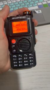 HT Baofeng K6 Multi Band / Walkie Talkie Baofeng Type C Charger Cloning Copy Chanel VHF UHF