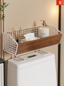 Bathroom No-Drilling Wall Shelf