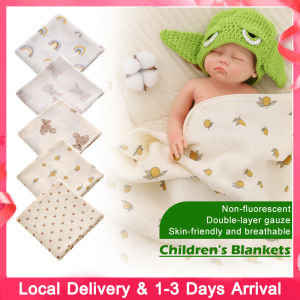 100x100cm Baby Bath Towel Kid Towel Kids Blanket Soft Cotton Good Absorbent Cartoon Towel Double Gauze Towel Baby Personal Care Honeycomb Super Soft Excellent Absorbent Quick Dry Towels 婴儿浴巾