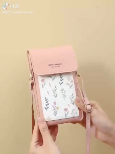 LSH.PH Touch Screen Phone Bag Crossbody Cellphone Case for BLU Bold N4 5G Bold N4 5G Case Cash Slots Handbag Purse Girly PU Leather Wallet Purse Crossbody Lanyard with Shoulder Strap -Pink