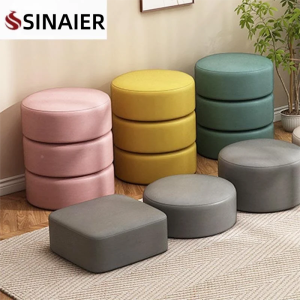 FEIZHUXIANSEN | Bed Use Stool Soft Ottoman