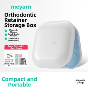 MEYARN | Orthodontic Retainer Case Portable Organizer