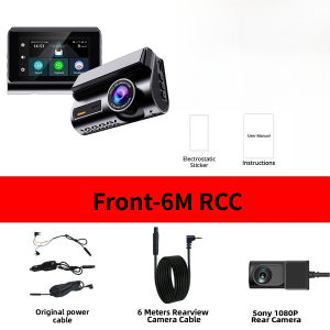 4G LTE Car Camera Dash Cam 2K Front 1080P Rear Video Recorder GPS WiFi Smart APP Remote Monitoring Night Vision G-Sensor Car DVR