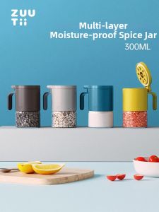 Zuutii | Spoon-Included Moisture-Proof Seasoning Jar