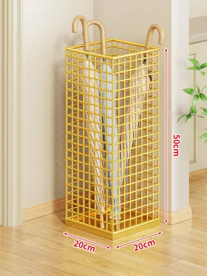 MENGBINFEN | Umbrella Stand with Large Capacity Drip Rack Floor-standing Umbrella Storage