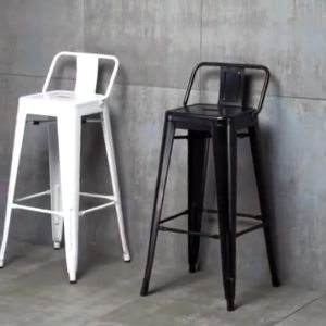 Kursi Bar Besi Kursi Cafe Kursi Makan Kursi Persegi Tinggi Kursi Outdoor Kursi Tolix kursi besi