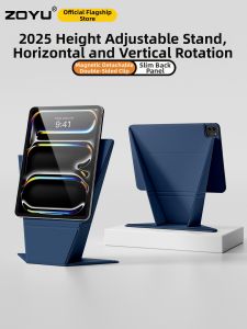 Zoyu | Elevated Stand Magnetic Split Rotating Thin Case 12.9 inches