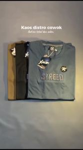 Paket Hemat 4 PCS Kaos Distro Pria Dewasa