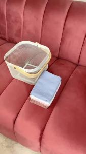 Premium Beauty Salon Waffle Weave Quick-Dry Microfiber Facial Towel HF01