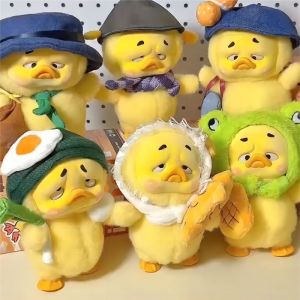 ของแท้ upsetduck กล่องใส่ของสำหรับใส่ไปทำงานลายเป็ดน่ารักตุ๊กตายัดนุ่นทำมือของขวัญวันเกิดสำหรับผู้หญิงของวางโชว์