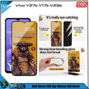 Paket  3IN1 Tempered Glass ESD SPY Premium Infinix Smart 9 8 8 Plus 8 Pro