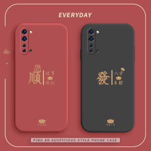 Liquid Silicone Protective Case for Oppo K7x Phone Anti-Fall Full Lens Coverage Men Women Style Shockproof Soft Shell Cover