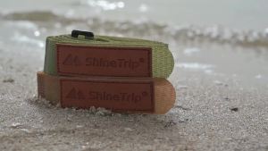 Shinetrip | ShineTrip Outdoor Nylon Travel Storage Strap with Tent Canopy & Picnic Mat Straps Durable Organizer for Camping And Hiking