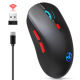 T20 Wireless 2.4G Rechargeable Gaming MouseRGB Backlit Ergonomic Design Optical Computer Mouse For PC Laptop Mac Office Work