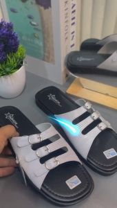 Sendal Paltform Wanita Gesper 3 Terbaru 2025 Simpel Super Empuk Ringan