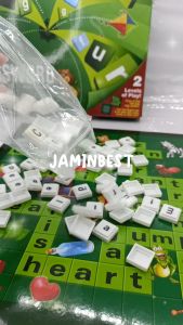 English Word Crossword Scrabble Board Games Crossword Games Words Games Family Games Puzzle Games Game Family Friends Gathering Group Board Fun Exciting Kid Child Toys Game Toys Preschool Toy