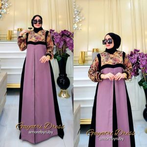gamis modern gamis busui edisi Gayatri dress gamis busui